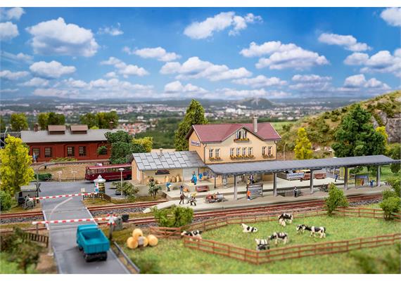 Faller 239007 Aktions-Set Bahnhof Dennenberg - N (1:160) | Bild 1