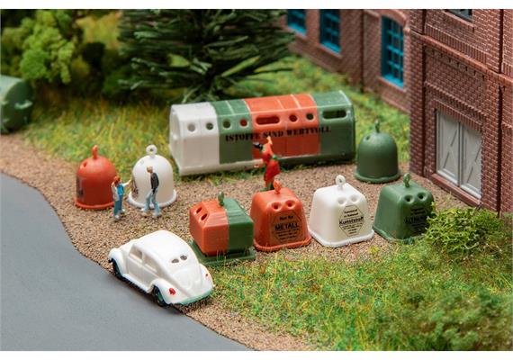 Faller 272567 Wertstoffcontainer-Set - N (1:160) | Bild 1