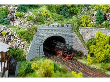 Faller 272588 2 Tunnelportale, 2-gleisig - N (1:160)