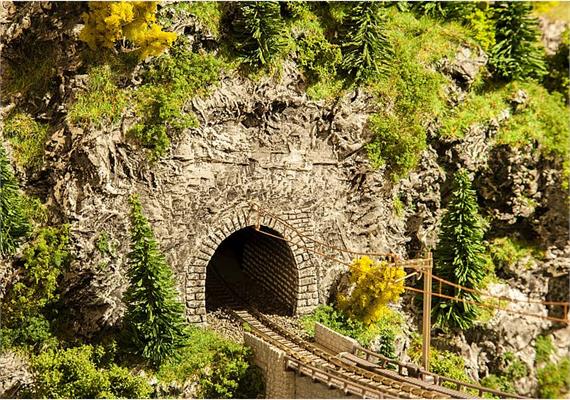 Faller 272654 Dekorplatte Tunnelportale Land N | Bild 2