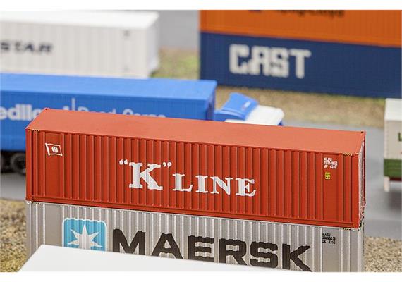 Faller 272820 40' Hi-CubeContainer "K-Line" N