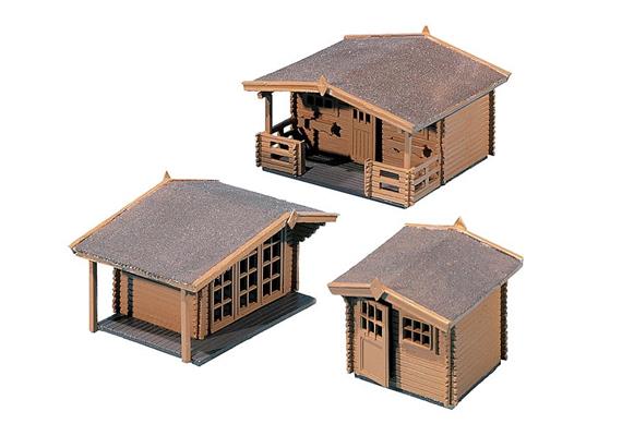 Faller 3 Gartenhäuser Spur H0 | Bild 3