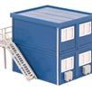 Faller 130134 Baucontainer blau (4) HO | Bild 3