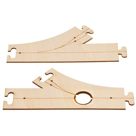 Faller Car System 161940 Laser-Street Weiche 212,5 x 102,5 mm - H0 (1:87)