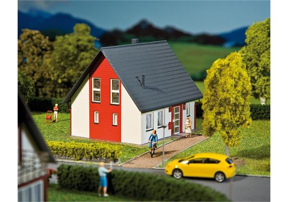 Faller Einfamilienhaus (rot) N | Bild 1
