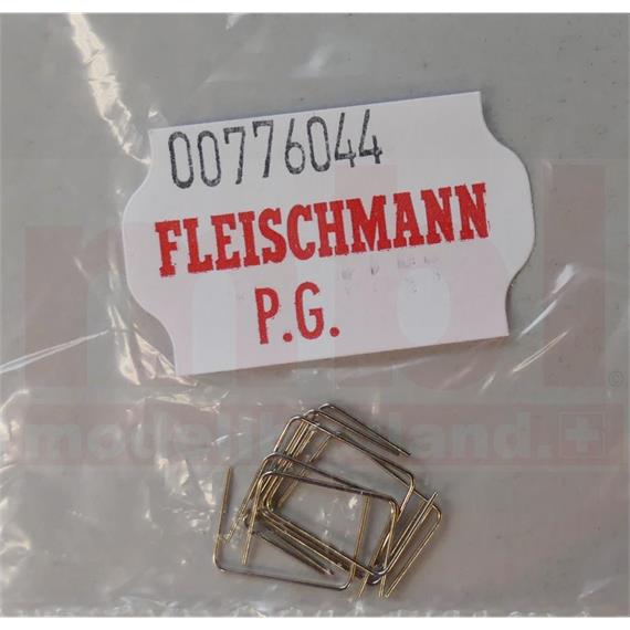 Fleischmann 00776044 Drahtbrücke für H0-Weichen, 10 Stück - H0 (1:87)