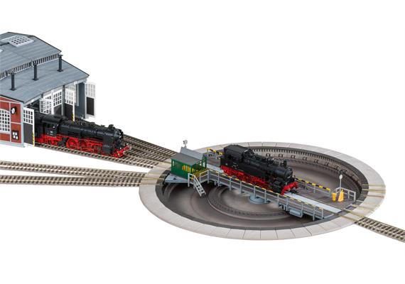 Fleischmann 6152 Komfort-Drehscheibe 6152 C ("denkend") mit elektrischem Antrieb, H0 | Bild 2