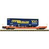 Fleischmann 6660083 Taschenwagen, Gattung Sdgnss/T5, der Wascosa, LKW Walter - N (1:160)