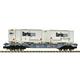 Fleischmann 6660091 Containertragwagen, Gattung Sgnss, der SBB Cargo, "Carbagas" - N