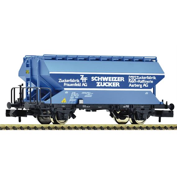 Fleischmann 6660123 Getreidesilowagen, SBB, "Schweizer Zucker" - N (1:160) Fleischmann 6660123 Getreidesilowagen, SBB, "Schweizer Zucker" - N (1:160)