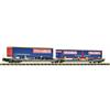 Fleischmann 6660151 Doppeltaschen-Gelenkwagen T3000e, HUPAC "TRANSCO" - N (1:160)