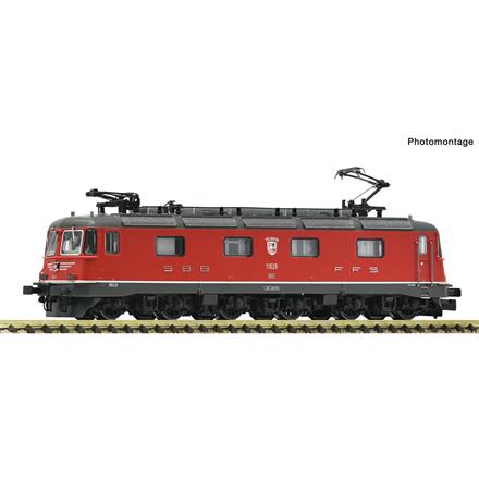 Fleischmann 7570047 SBB E-Lok Re 6/6 11626 "Zollikofen" rot, DC, digital DCC mit Sound - N