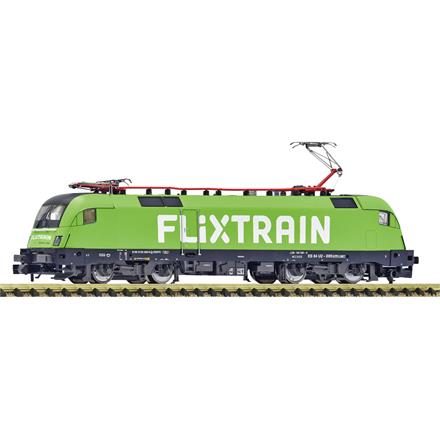 Fleischmann 7570079 Elektrolokomotive 182 505-8, FlixTrain, DC, digital DCC mit Sound - N