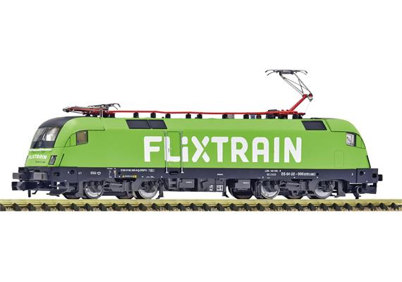 Fleischmann 7570079 Elektrolokomotive 182 505-8, FlixTrain, DC, digital DCC mit Sound - N
