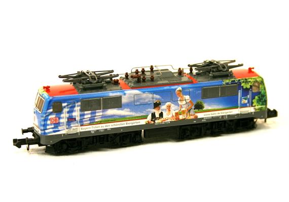 Fleischmann 781382 E-Lok 111 066-7 DB AG "200 Jahre Biergarten", DCC digital, N | Bild 1