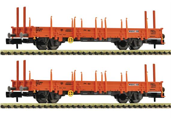 Fleischmann 825752 2-tlg. Set: Schwenkrungenwagen, Wascosa - N (1:160)