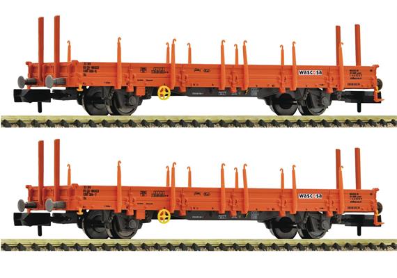 Fleischmann 825752 2-tlg. Set: Schwenkrungenwagen, Wascosa - N (1:160)