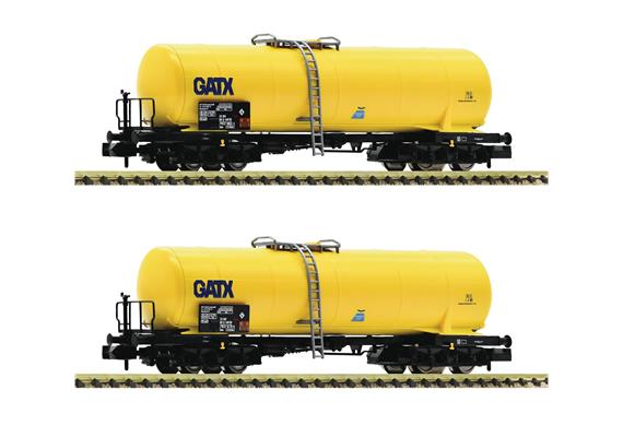 Fleischmann 825816 2-tlg. Set: Kesselwagen, GATX - N (1:160)