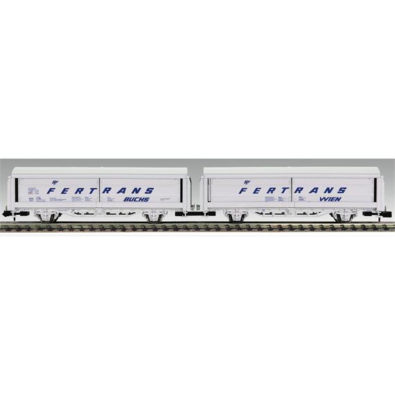 Fleischmann 833507 Doppel-Schiebewandwageneinheit, ÖBB - N (1:160)