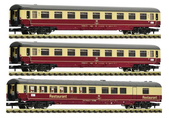Fleischmann 881912 3tlg. Wagenset 2: Autoreisezug "Christoforus-Express" DB, N