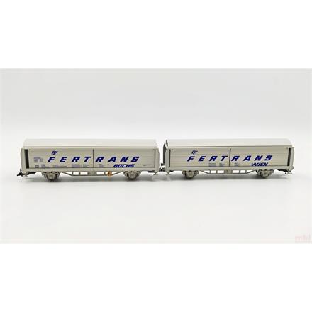 Fleischmann 985335 Schiebewandwagen-Set ÖBB Fertrans limitiere SOSE - H0 (1:87)