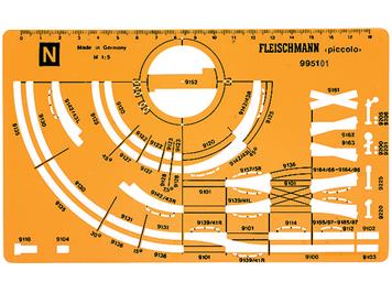 Fleischmann 995101 Gleisplanschablone - N (1:160)