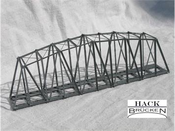 HACK 43050 Bogenbrücke 14 cm BZ14 Fertigmodell aus Weissblech - Z (1:220)