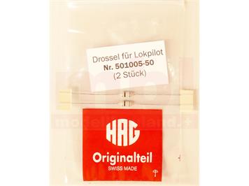 HAG 501005-50 Drosseln für LokPilot (ESU), 2 Stück
