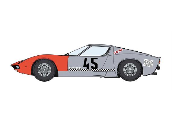 Hasegawa 620683 Lamborghini Miura P400, 1968 ACP GP - Massstab 1:24 | Bild 1
