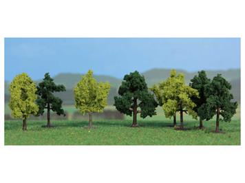 HEKI 1141 8 Laubbäume herbstlich 4 cm