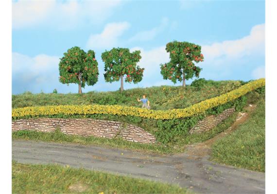 HEKI 11805 2 flexible Forsythienhecken, 0,7 x 0,7 x 50 cm