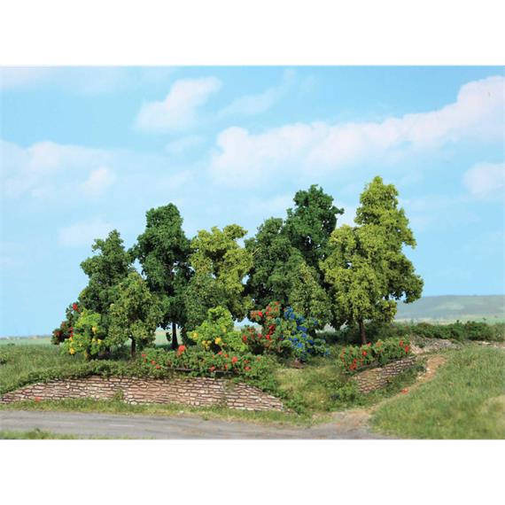 HEKI 1996 Laubwald, 18 Bäume und Büsche, 1 - 11 cm
