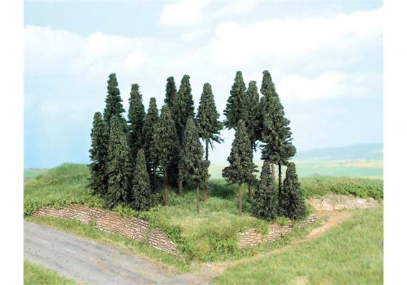 HEKI 2261 Tannenwald, 24 Tannen, 5 - 11 cm