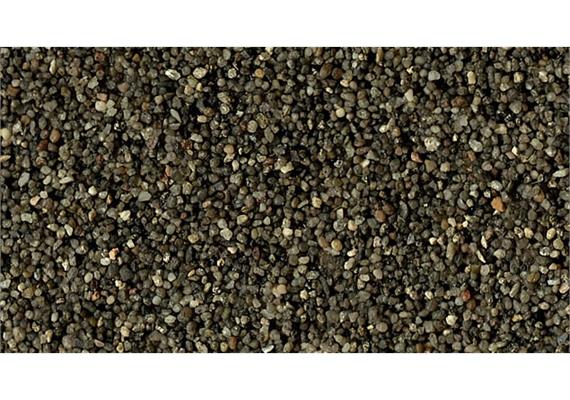 Heki 3171 Naturgleisschotter Basalt 0,5 - 1 mm, 500 g - H0 (1:87)