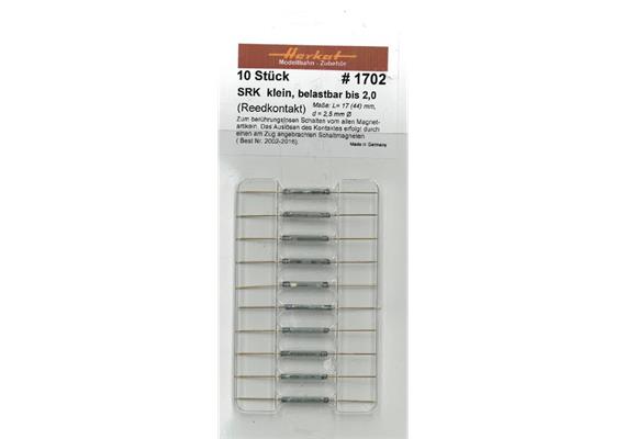 Herkat 1702 SRK klein belastbar bis 2.0 A (Reedkontakt)