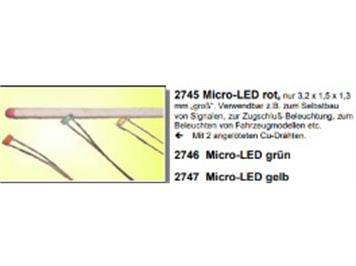 Herkat 2747 Micro-Leuchtdiode, gelb