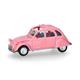 Herpa 020824-008 Citroen 2CV, offen, hellrosa - H0 (1:87)