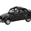 Herpa 027632-007 Citroën 2 CV mit Queue, schwarz - H0 (1:87) | Bild 1