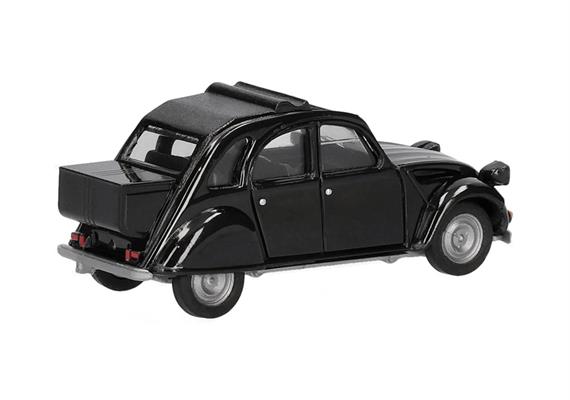 Herpa 027632-007 Citroën 2 CV mit Queue, schwarz - H0 (1:87) | Bild 2