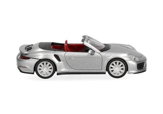 Herpa 038928-003 Porsche 911 (991) Turbo Cabrio, dolomitsilber - H0 (1:87) | Bild 3