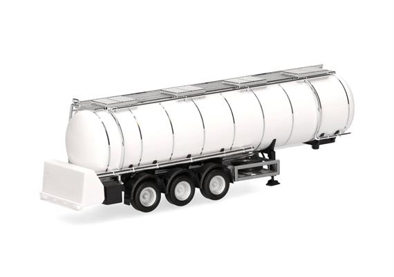 Herpa 076463-003 Lebensmitteltankauflieger Feldbinder 32m³, 3achs, weiß - H0 (1:87) | Bild 2