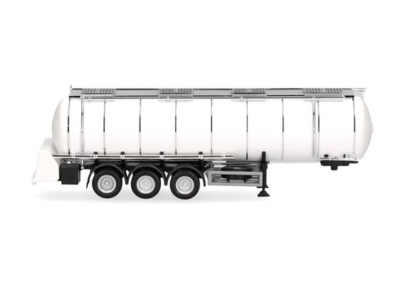 Herpa 076463-003 Lebensmitteltankauflieger Feldbinder 32m³, 3achs, weiß - H0 (1:87) | Bild 3
