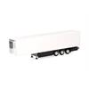 Herpa 077088 Schmitz E-Trailer Kühlkofferauflieger 3achs, weiss - Massstab 1:87