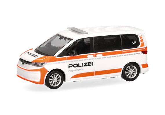Herpa 098496 Volkswagen (VW) Multivan "Polizei Schweiz" - H0 (1:87) | Bild 1