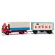 Herpa 303224 MAN F 8 Planen-LKW mit Koffer-Hänger "Circus Krone" - H0 (1:87)
