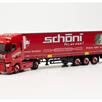 Herpa 316446 Renault T facelift Gardinenplanen-Sattelzug "Schöni International" - H0 | Bild 4