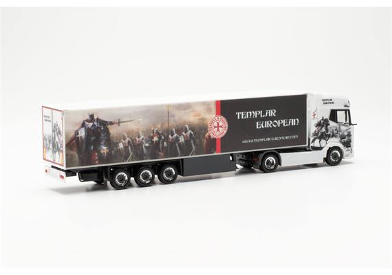 Herpa 316873 DAF XG+ Kühlkoffer-Sattelzug "Templar European" - H0 (1:87) | Bild 2