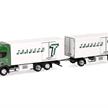 Herpa 317788 CR 20 HD Kühlkoffer-Hängerzug Traveco (CH) - H0 (1:87) | Bild 1
