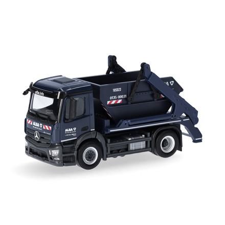 Herpa 318440 Mercedes-Benz Actros S Absetzkipper AK12 "ALBA" - Massstab 1:87