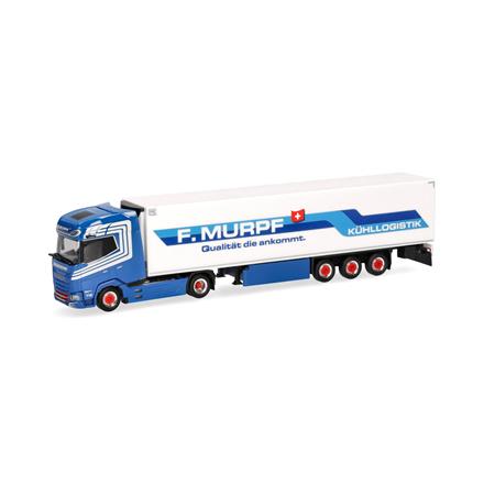 Herpa 319058 DAF XG+ Kühlkoffer-Sattelzug "Murpf" - H0 1:87